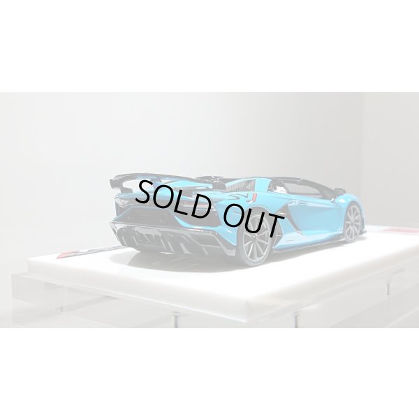 画像10: EIDOLON 1/43 Lamborghini Aventador SVJ Roadster 2019 (Nireo wheel) Blu Grauco Limited 40 pcs.