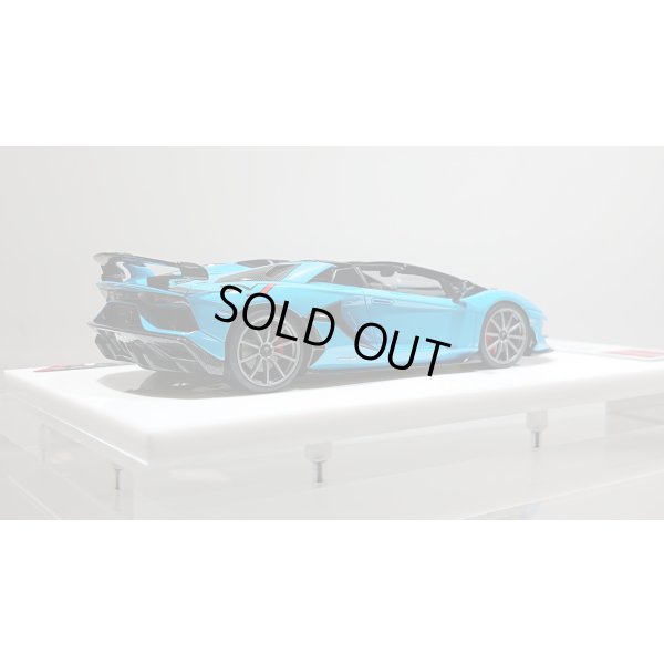 画像7: EIDOLON 1/43 Lamborghini Aventador SVJ Roadster 2019 (Nireo wheel) Blu Grauco Limited 40 pcs.