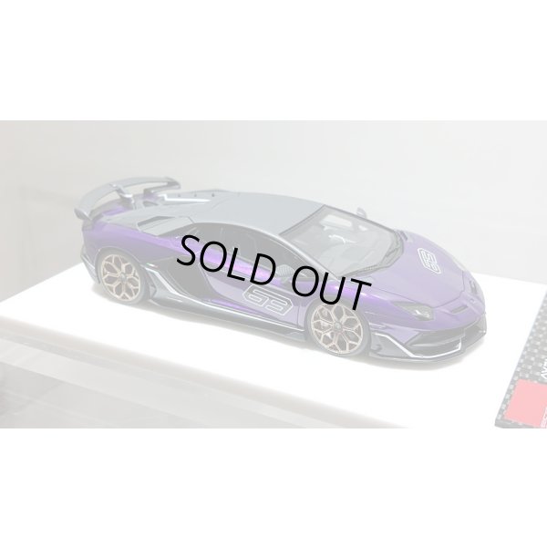 画像11: EIDOLON 1/43 Lamborghini Aventador SVJ 63 2018 Viola Pasifae Limited 63 pcs.