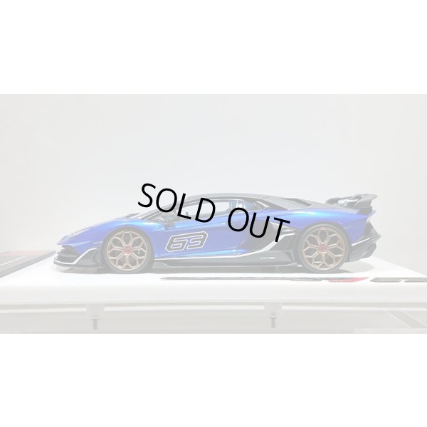 画像2: EIDOLON 1/43 Lamborghini Aventador SVJ 63 2018 Blu Nethans Limited 63 pcs.