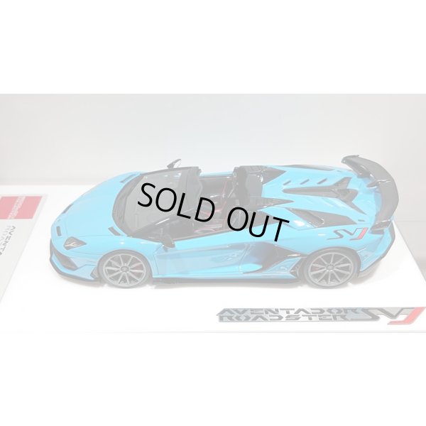 画像4: EIDOLON 1/43 Lamborghini Aventador SVJ Roadster 2019 (Nireo wheel) Blu Grauco Limited 40 pcs.