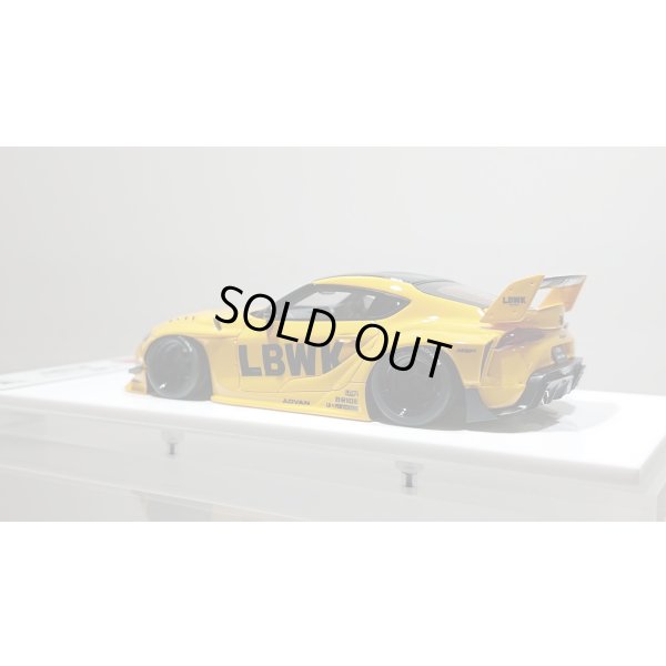 画像3: EIDOLON 1/43 LB WORKS GR Supra 6 spork wheel Lightning Yellow Limited 60 pcs.