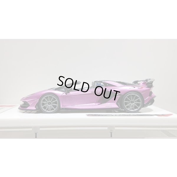 画像2: EIDOLON 1/43 Lamborghini Aventador SVJ Roadster 2019 (Nireo wheel) Viola 30th (Purple Metallic) Limited 50 pcs.