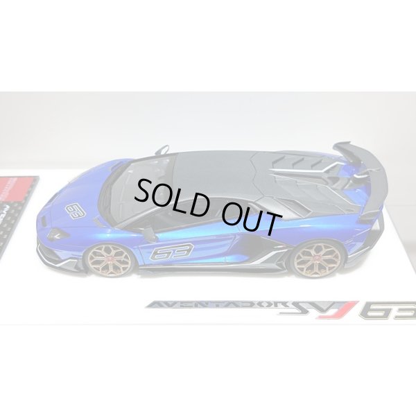 画像4: EIDOLON 1/43 Lamborghini Aventador SVJ 63 2018 Blu Nethans Limited 63 pcs.