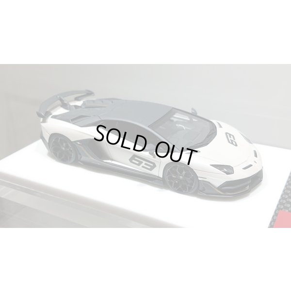 画像11: EIDOLON 1/43 Lamborghini Aventador SVJ 63 2018 Matte Pearl White Limited 100 pcs.