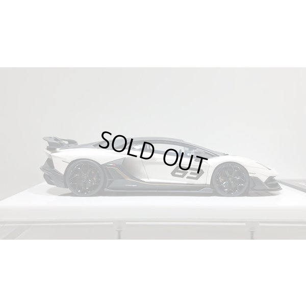 画像6: EIDOLON 1/43 Lamborghini Aventador SVJ 63 2018 Matte Pearl White Limited 100 pcs.