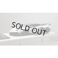 EIDOLON 1/43 Lamborghini Aventador SVJ 63 2018 Matte Pearl White Limited 100 pcs.