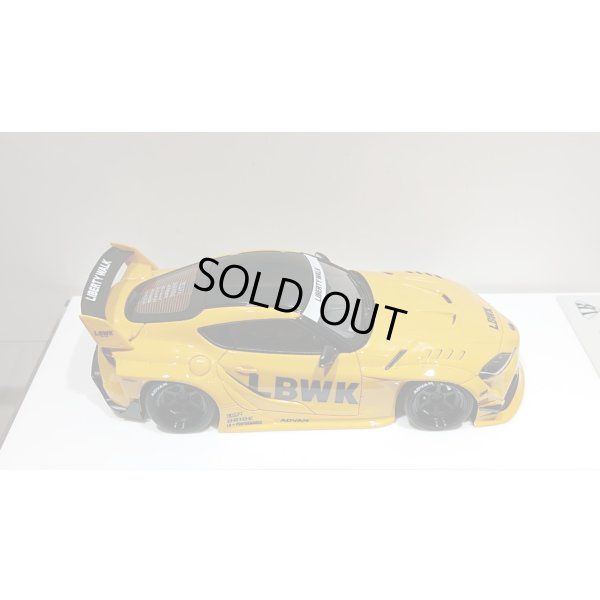 画像8: EIDOLON 1/43 LB WORKS GR Supra 6 spork wheel Lightning Yellow Limited 60 pcs.
