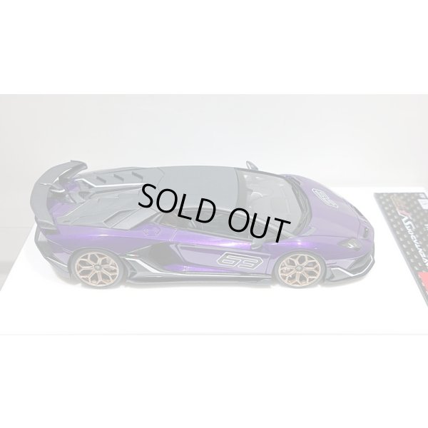 画像8: EIDOLON 1/43 Lamborghini Aventador SVJ 63 2018 Viola Pasifae Limited 63 pcs.