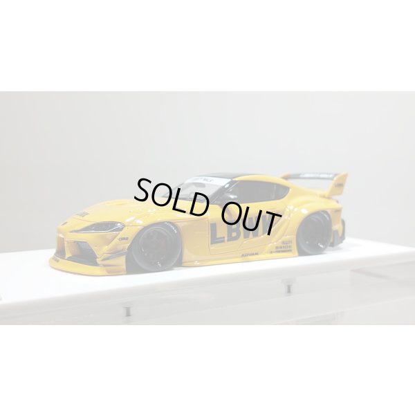 画像1: EIDOLON 1/43 LB WORKS GR Supra 6 spork wheel Lightning Yellow Limited 60 pcs.