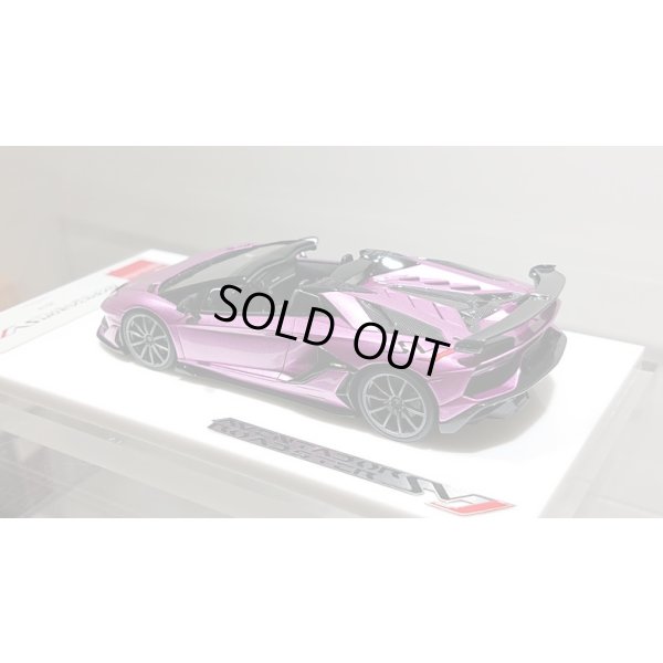画像12: EIDOLON 1/43 Lamborghini Aventador SVJ Roadster 2019 (Nireo wheel) Viola 30th (Purple Metallic) Limited 50 pcs.