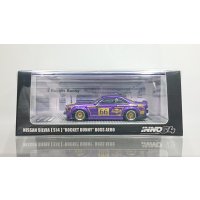 INNO Models 1/64 Nissan Silvia S14 ROCKET BUNNY BOSS AERO M Purple