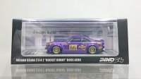 INNO Models 1/64 Nissan Silvia S14 ROCKET BUNNY BOSS AERO M Purple