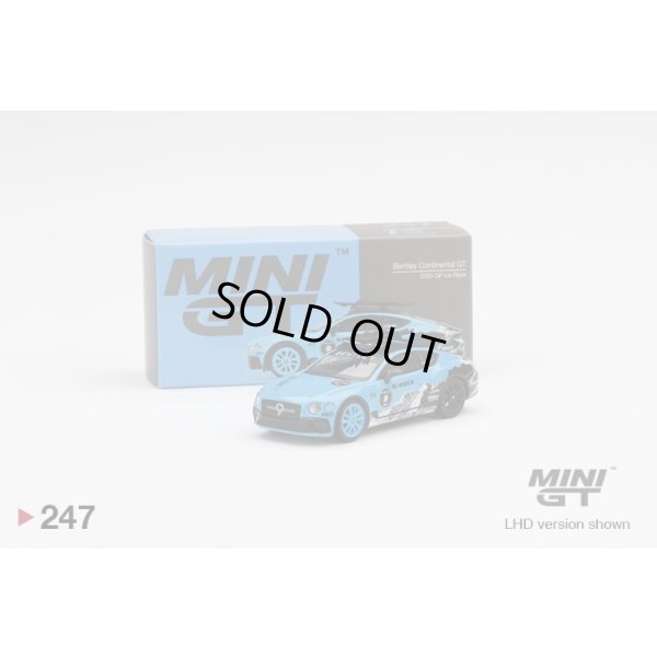 画像1: MINI GT 1/64 Bentley Continental GT GP Ice Race 2020 (LHD)