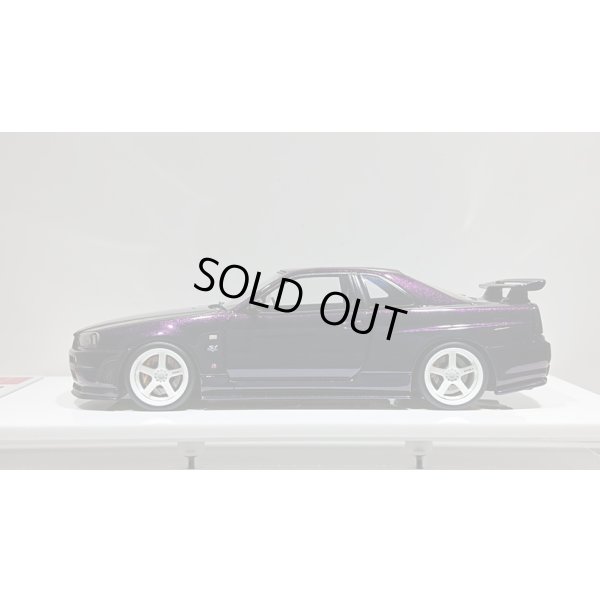 画像2: EIDOLON 1/43 NISSAN SKYLINE GT-R (BNR34) NISMO S-tune Midnight Purple 3