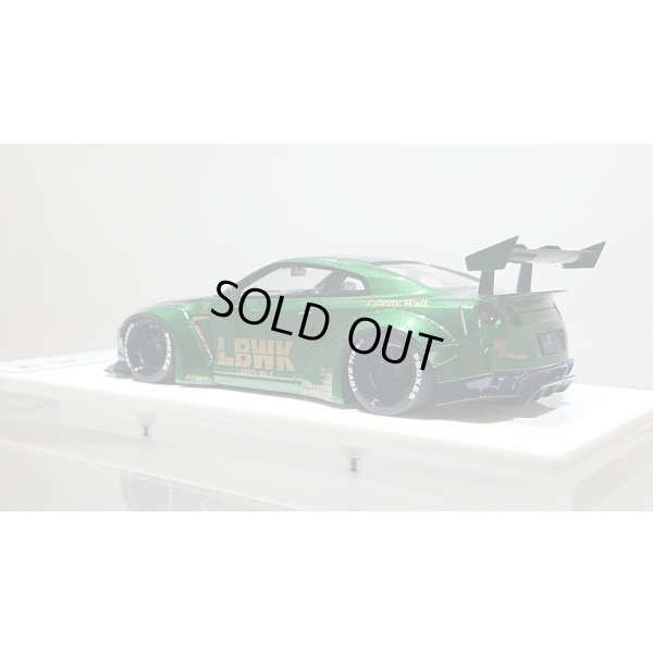 画像3: EIDOLON 1/43 LB WORKS GT-R Type 1.5 LB-Silhouette GT Wing ver. Metallic Green