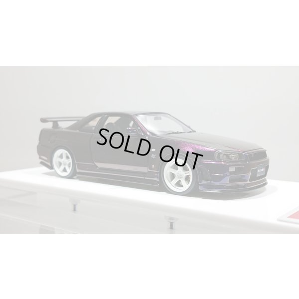画像5: EIDOLON 1/43 NISSAN SKYLINE GT-R (BNR34) NISMO S-tune Midnight Purple 3