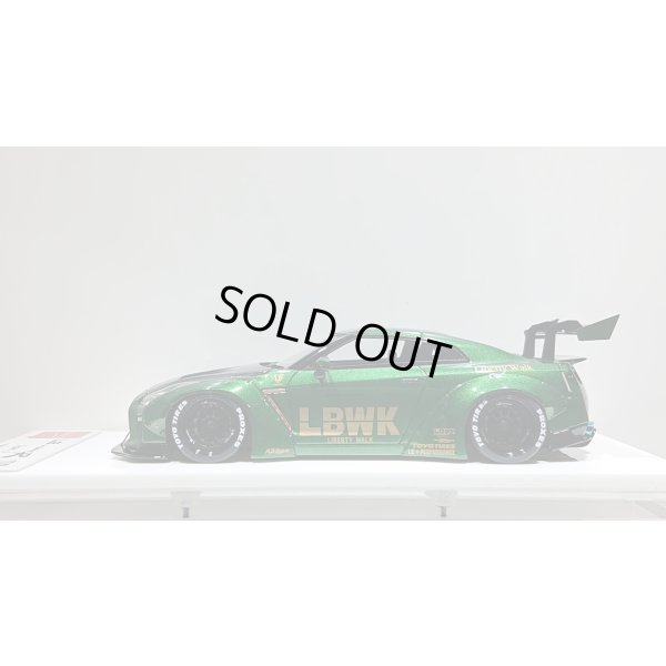 画像2: EIDOLON 1/43 LB WORKS GT-R Type 1.5 LB-Silhouette GT Wing ver. Metallic Green