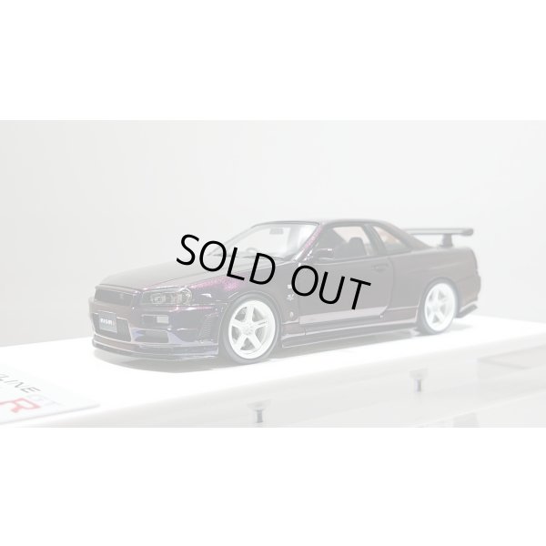 画像1: EIDOLON 1/43 NISSAN SKYLINE GT-R (BNR34) NISMO S-tune Midnight Purple 3