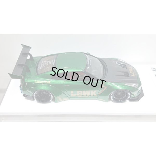 画像8: EIDOLON 1/43 LB WORKS GT-R Type 1.5 LB-Silhouette GT Wing ver. Metallic Green