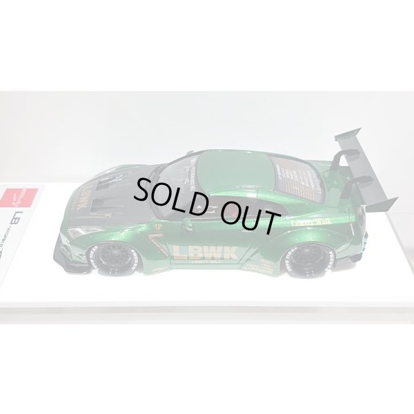 画像4: EIDOLON 1/43 LB WORKS GT-R Type 1.5 LB-Silhouette GT Wing ver. Metallic Green
