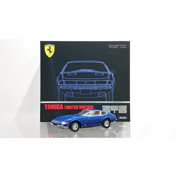 画像1: TOMYTEC 1/64 LV Ferrari 365 GTB4 (Dark Blue)