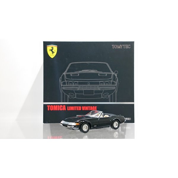 画像1: TOMYTEC 1/64 LV Ferrari 365 GTS4 (Black)