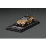 ignition model 1/64 LB-Silhouette WORKS GT Nissan 35GT-RR Matte Gold