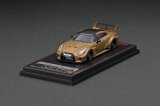 ignition model 1/64 LB-Silhouette WORKS GT Nissan 35GT-RR Matte Gold