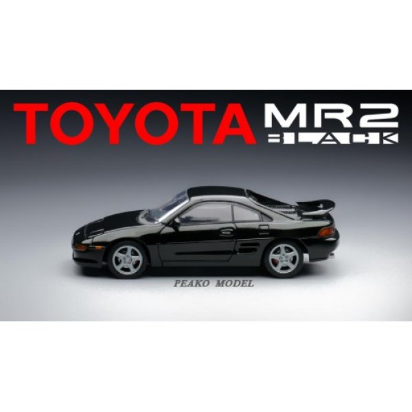 画像2: PEAKO Models 1/64 Toyota MR2 SW20 1996 Rev 4 Black