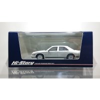 Hi Story 1/43 NISSAN CIMA TYPE III LIMITED L (1991) Silky Snow Pearl