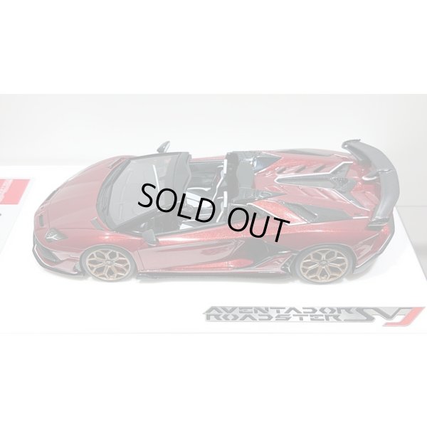 画像4: EIDOLON 1/43 Lamborghini Aventador SVJ Roadster  2019 (Leirion wheel) Vino Rosso Limited 30 pcs.