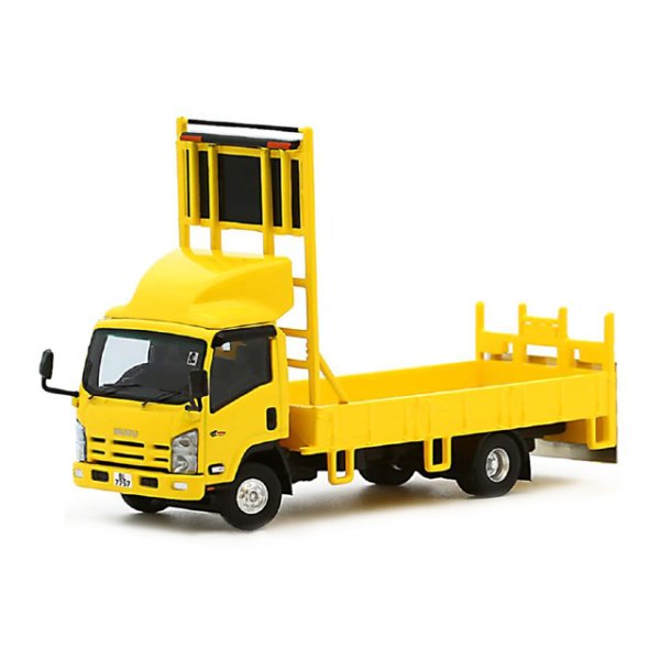 画像2: Model 1 1/76 ISUZU N series Yellow 道路工事標識車