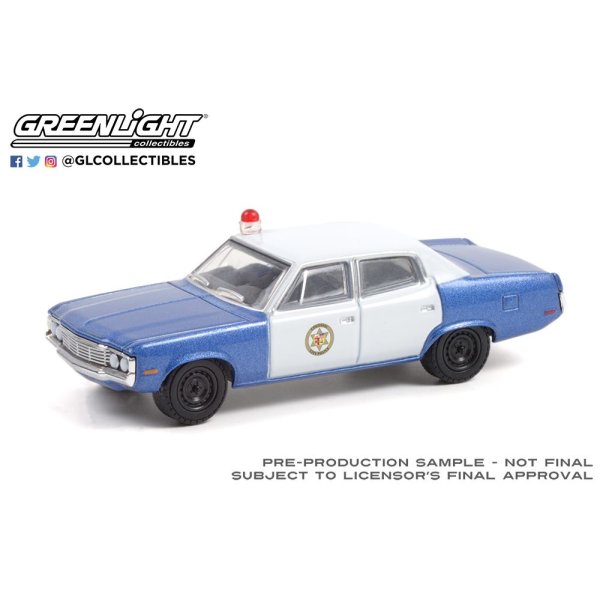 画像2: GREEN LiGHT EXCLUSIVE 1/64 1972 AMC Matador - Colonial City Police