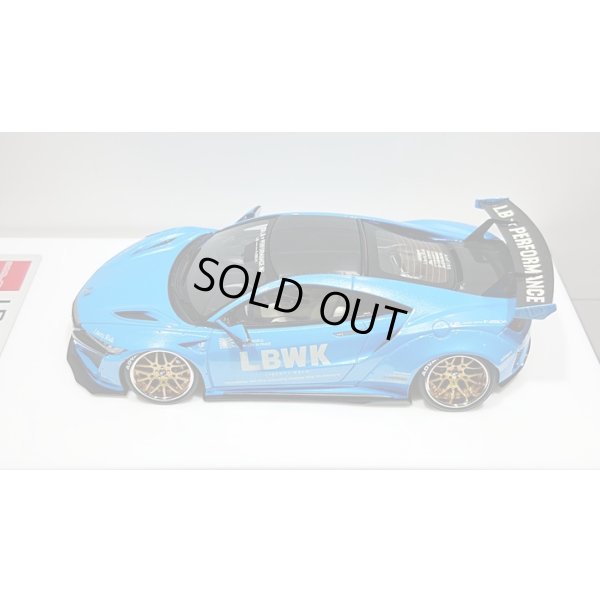 画像4: EIDOLON 1/43 LB WORKS NSX (NC1) Azzurro Pearl Limited 30 pcs.