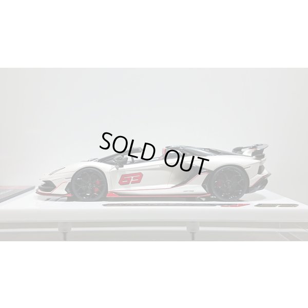 画像2: EIDOLON 1/43 Lamborghini Aventador SVJ 63 Roadster 2019 Pearl White Limited 63 pcs.