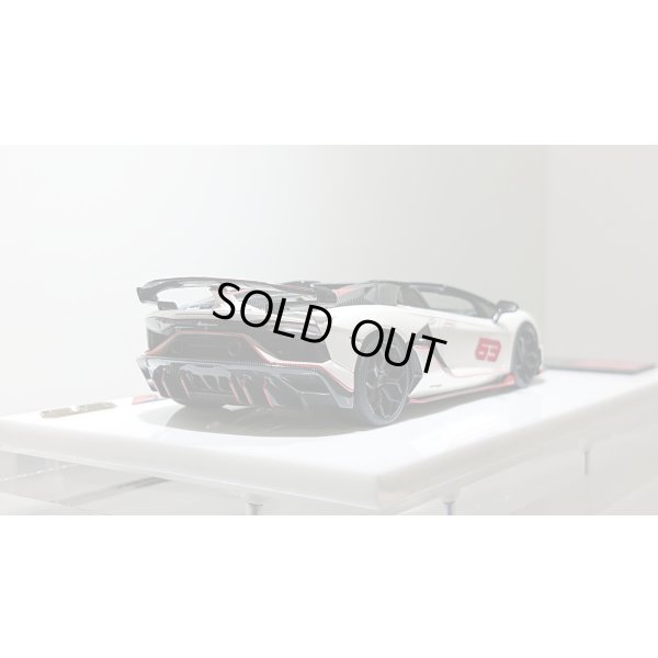 画像10: EIDOLON 1/43 Lamborghini Aventador SVJ 63 Roadster 2019 Pearl White Limited 63 pcs.