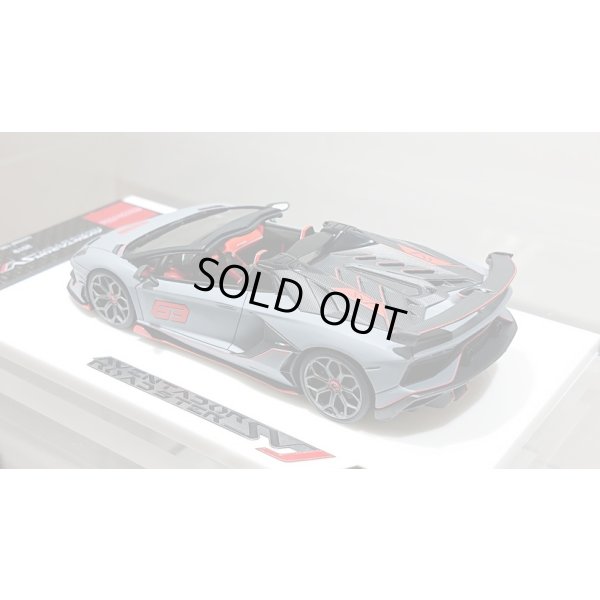 画像12: EIDOLON 1/43 Lamborghini Aventador SVJ 63 Roadster 2019 Matte Gray Limited 100 pcs.