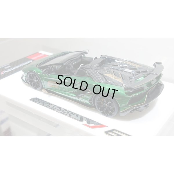 画像12: EIDOLON 1/43 Lamborghini Aventador SVJ 63 Roadster 2019 Metallic Green Limited 63 pcs.