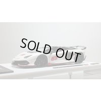 EIDOLON 1/43 Lamborghini Aventador SVJ 63 Roadster 2019 Pearl White Limited 63 pcs.