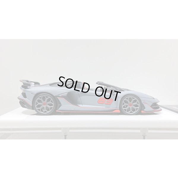 画像6: EIDOLON 1/43 Lamborghini Aventador SVJ 63 Roadster 2019 Matte Gray Limited 100 pcs.