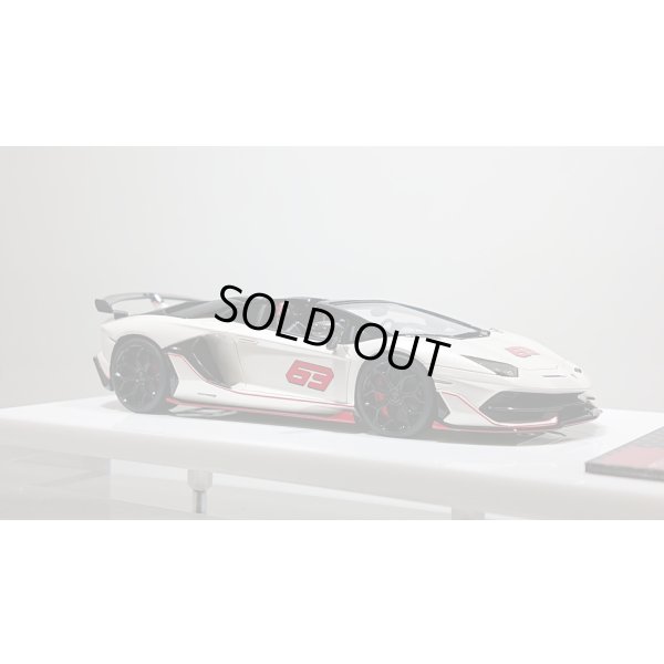 画像5: EIDOLON 1/43 Lamborghini Aventador SVJ 63 Roadster 2019 Pearl White Limited 63 pcs.