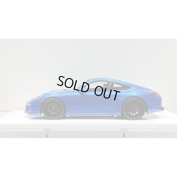 画像2: EIDOLON 1/43 Porsche 911 (991) Carrera 4 GTS 2014 Sapphire Blue Metallic