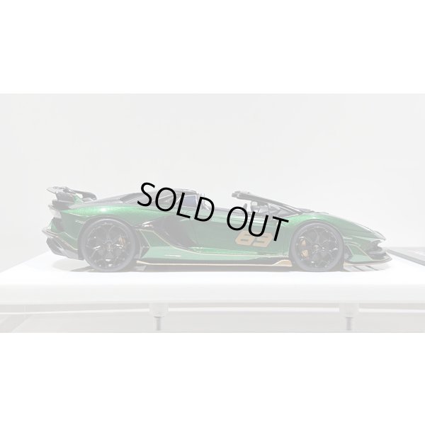 画像6: EIDOLON 1/43 Lamborghini Aventador SVJ 63 Roadster 2019 Metallic Green Limited 63 pcs.
