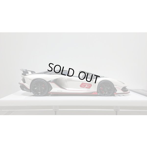 画像6: EIDOLON 1/43 Lamborghini Aventador SVJ 63 Roadster 2019 Pearl White Limited 63 pcs.
