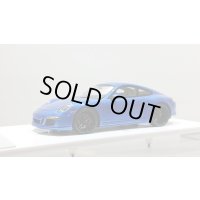 EIDOLON 1/43 Porsche 911 (991) Carrera 4 GTS 2014 Sapphire Blue Metallic