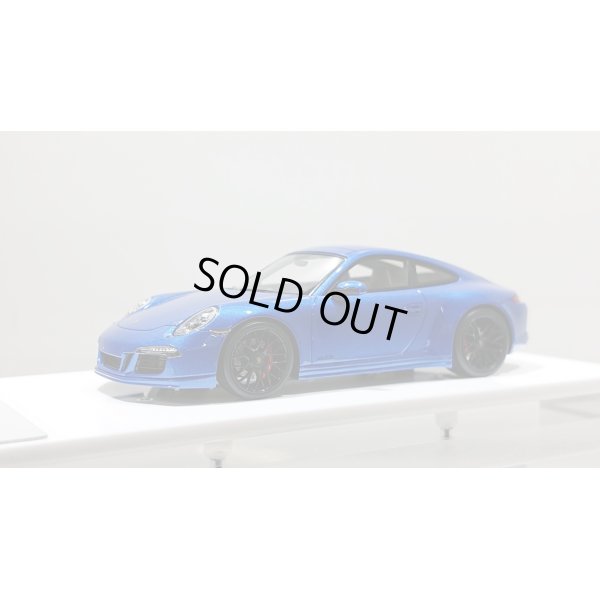 画像1: EIDOLON 1/43 Porsche 911 (991) Carrera 4 GTS 2014 Sapphire Blue Metallic