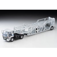 TOMYTEC 1/64 Limited Vintage NEO Isuzu 810EX Car Transporter (Silver)（アンチコASZ022車両運搬トレーラ）