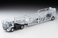 TOMYTEC 1/64 Limited Vintage NEO Isuzu 810EX Car Transporter (Silver)（アンチコASZ022車両運搬トレーラ）
