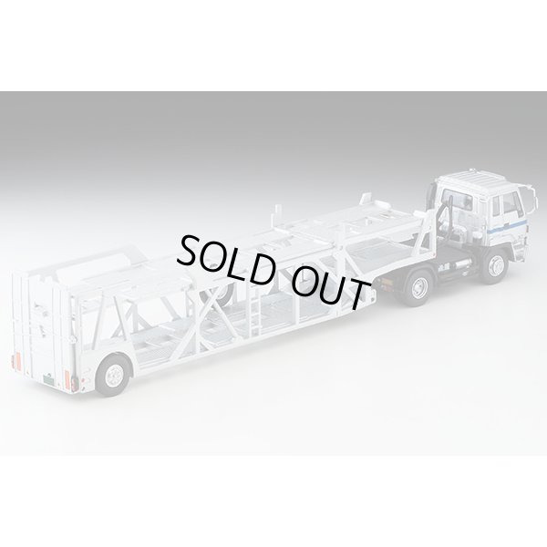 画像2: TOMYTEC 1/64 Limited Vintage NEO Isuzu 810EX Car Transporter (Silver)（アンチコASZ022車両運搬トレーラ）
